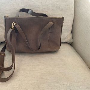 Hammitt Addie Medium Nubuck Leather Tote Bag